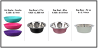 Personalized Pet Bowls - Cat Bowl - Dog Bowl