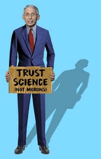 Image 2 of Dr. Fauci / Trust Science Sticker