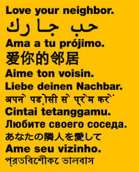 Love Your Neighbor (Multilingual)