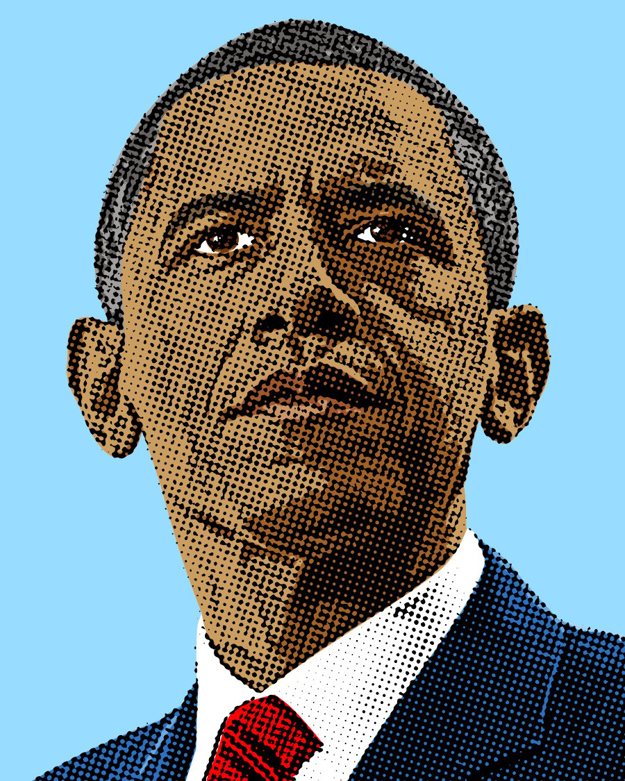 Barack Obama Sticker | Dellarious