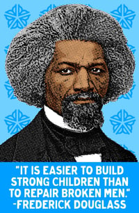 Douglass Quote Sticker