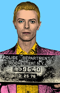 Image 2 of David Bowie Sticker