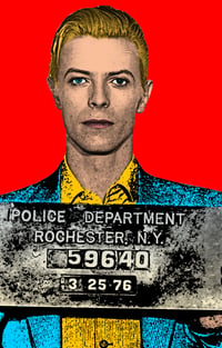 Image 1 of David Bowie Sticker