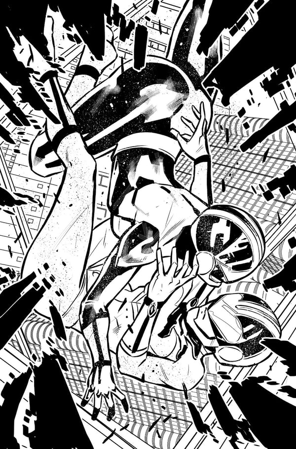 Image of POWER RANGERS TIME FORCE - SINS OF THE FUTURE OGN - PG46