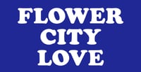 Flower City Love Sticker