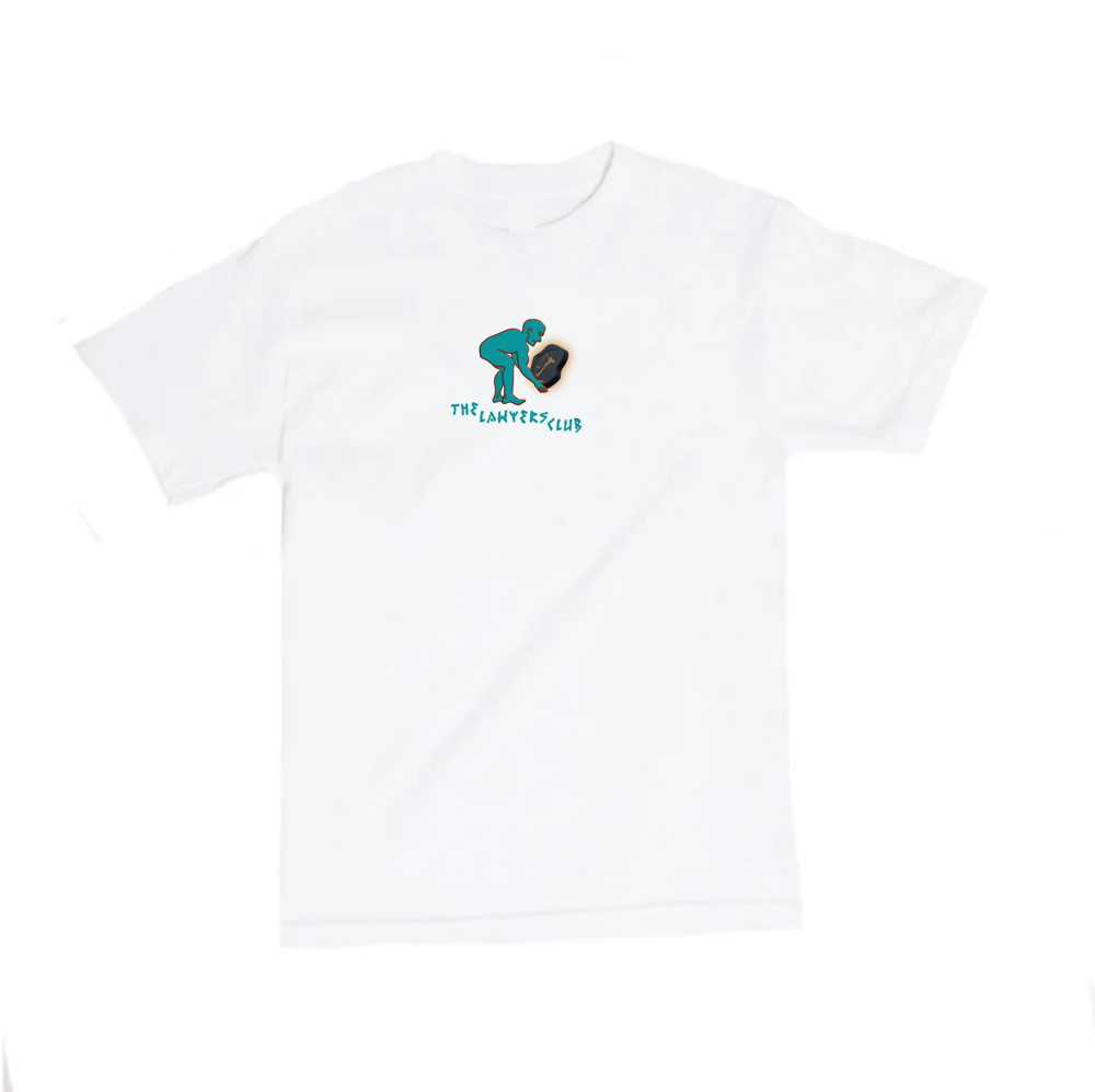 Image of T shirt a logo blanc