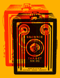 Kodak Brownie Sticker
