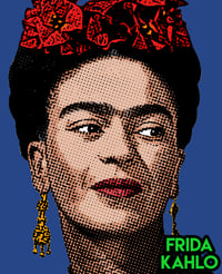 Frida Sticker (Blue)