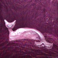Image 1 of Poet Pink Cat Mermaid