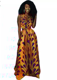 Image 1 of African Print Dress