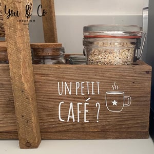 Image of Sticker "Un petit CAFÉ ?"