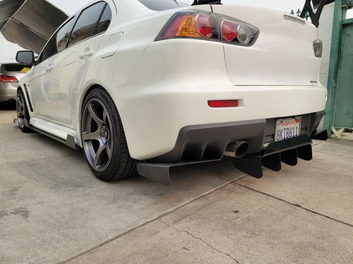 Image of Evo X V3 Rear Diffuser
