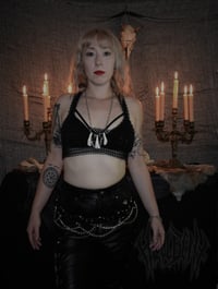 Image 1 of Hellbent Hildr Chainmaille top with stretch