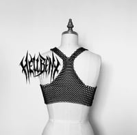 Image 5 of Hellbent Hildr Chainmaille top with stretch