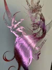 Image 3 of The Invitation Pink Foil print on Moleskine paper