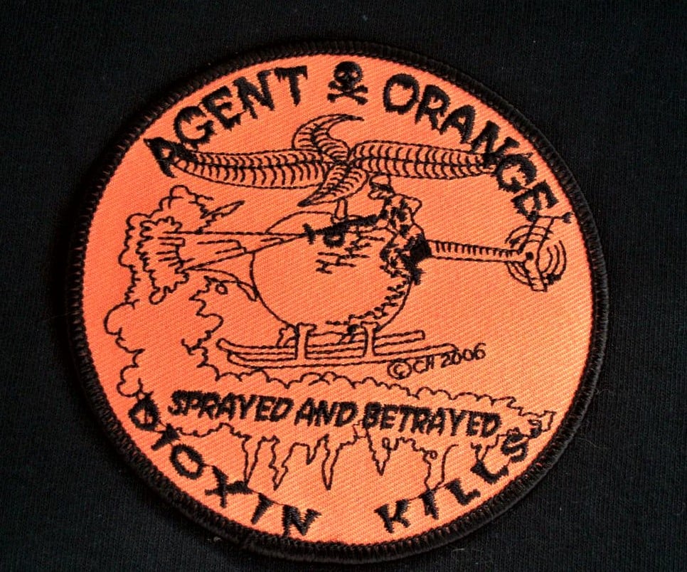 Image of Vietnam Veteran Agent Orange Dioxin Kills Patch