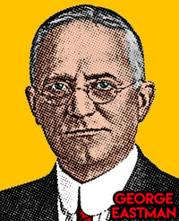 George Eastman Sticker