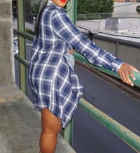 Image 2 of OUT WEST  BARBIE ASYMMETRICAL  FLANNEL 