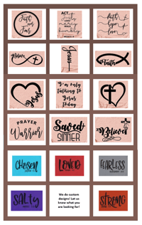 Christian Faith Based and Personalized Shirts