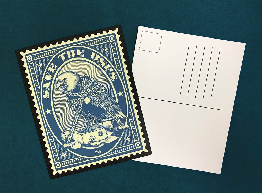 Save The USPS Postcards Scraped Knee The Art Of Matt Leunig Save the usps postcards scraped knee the art of matt leunig
