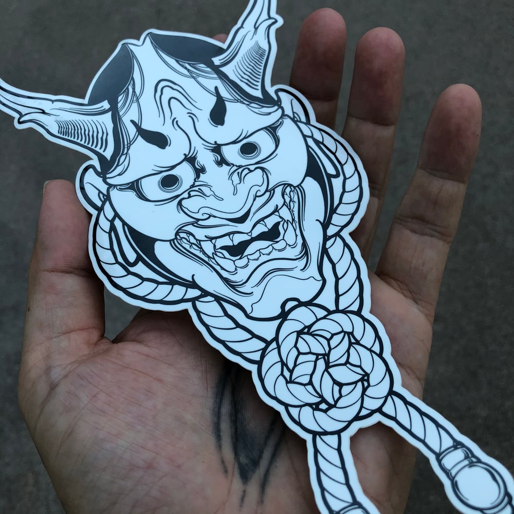 Image of HANNYA KNOT (STICKERS)
