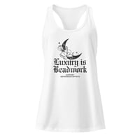 Image 12 of Luxury is Beadwork Women’s fitted racerback tank top