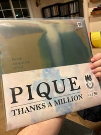 Image 2 of Pique thanks a million repress single sided 