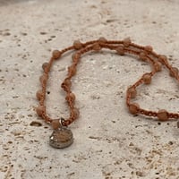 Image 1 of Pink Sunstone Necklace