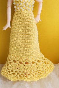 Image 4 of Blythe doll with crochet outfit Holidays edition 