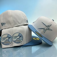 Image 1 of New Era 59Fifty Ice Man - White