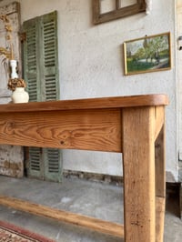 Image 2 of La table de ferme et ses rallonges 