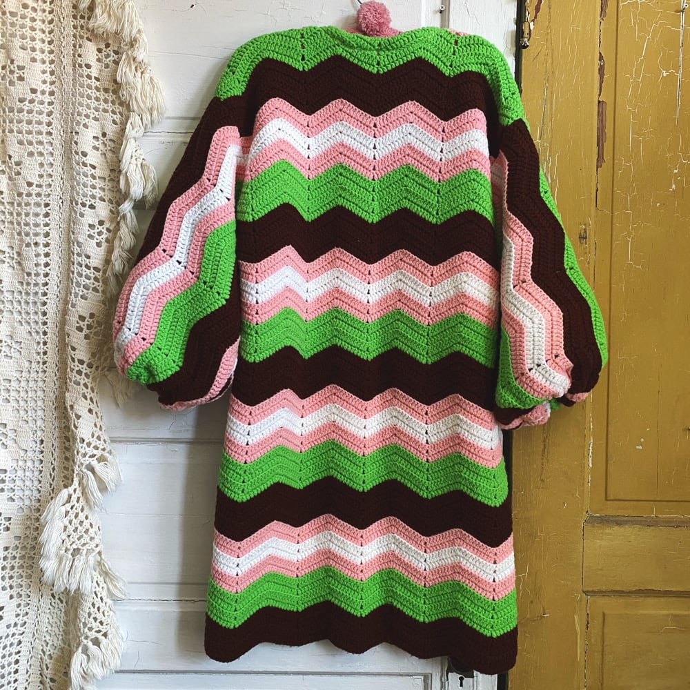 Image of Spring Chevron Granny Sweater