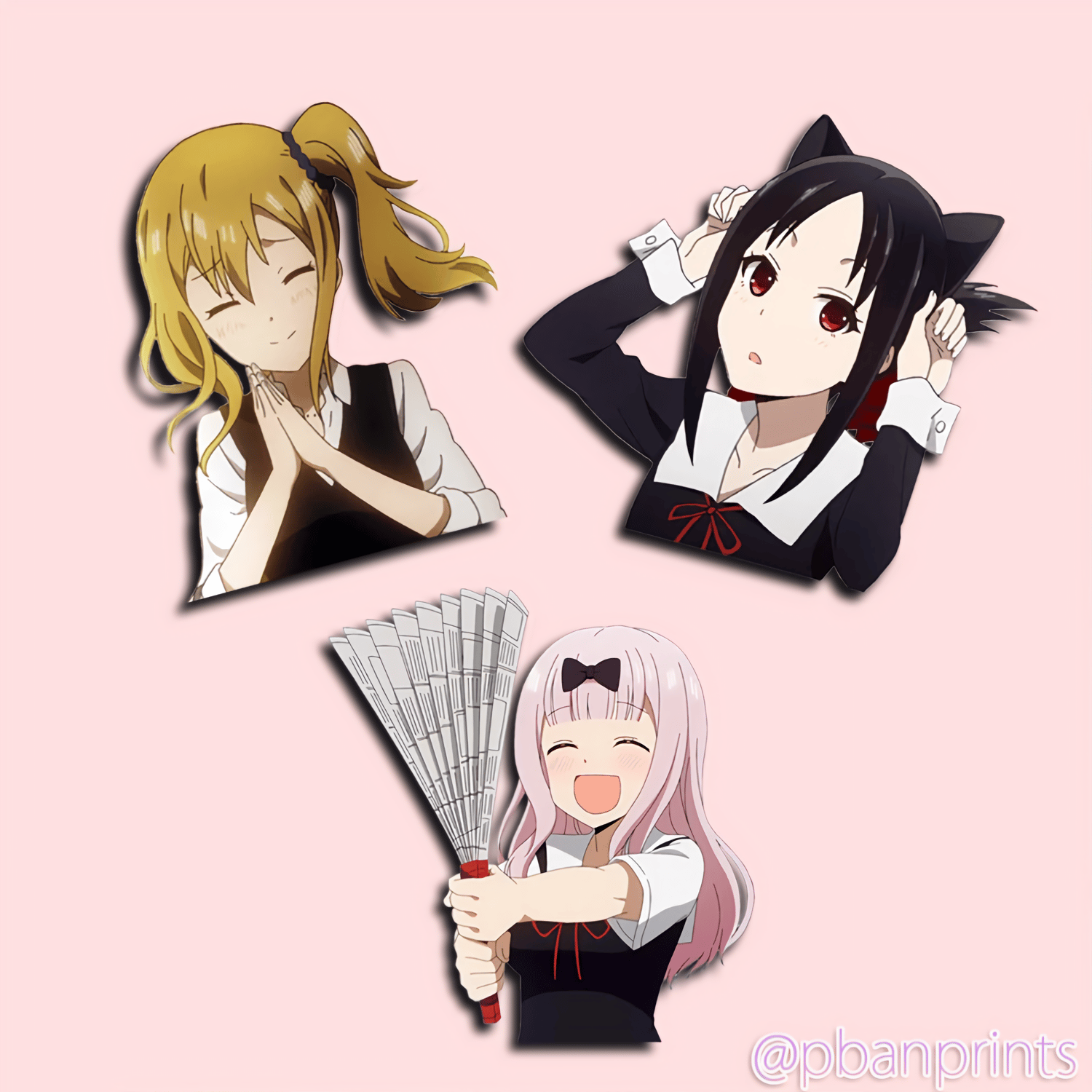 Kaguya-sama Sticker Pack!