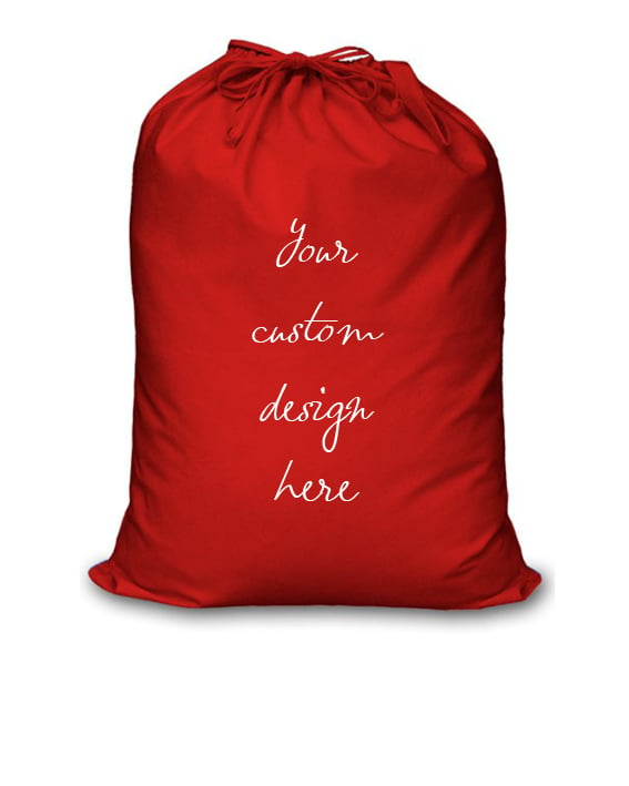 Image of Personalised Christmas Santa Sack - Custom Design