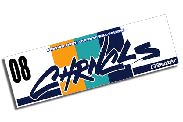 The Chronicles Greddy Tribute Decal No Rival No Equal