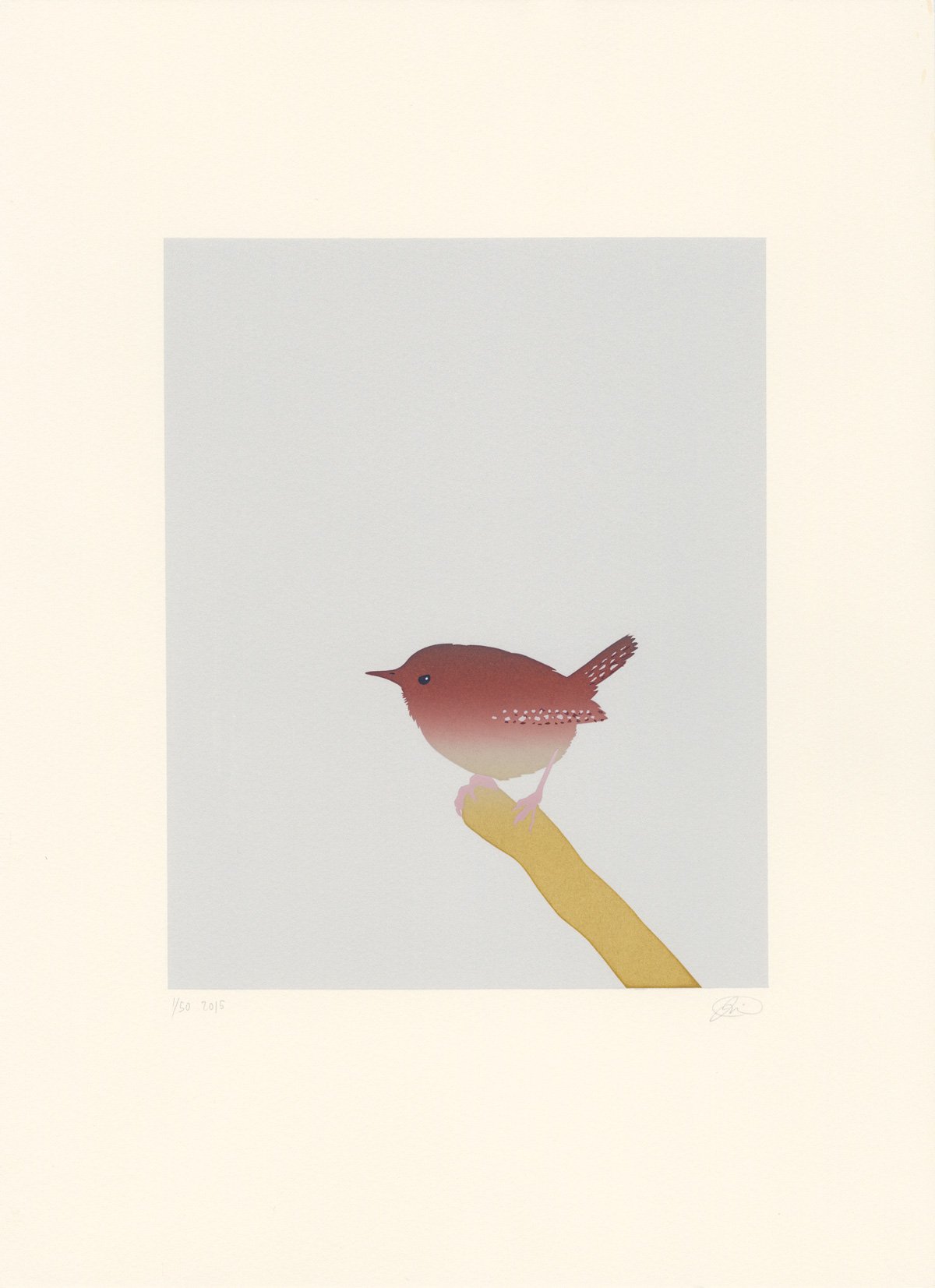 Image of Wren Screen Print