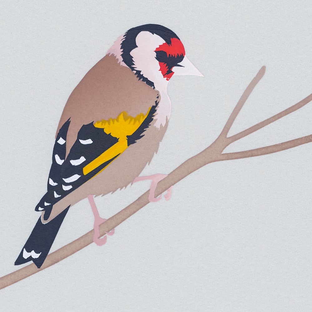 Image of Goldfinch Screen Print