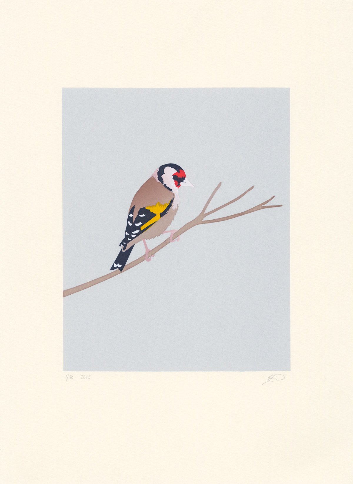 Image of Goldfinch Screen Print