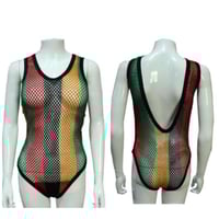 Rasta fishet swimwear/bodysuit