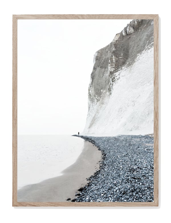 Image of Møns Klint Grey Print