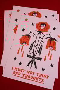 Image 3 of BAD THOUGHTS A3 RISO