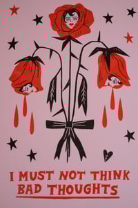 Image 4 of BAD THOUGHTS A3 RISO