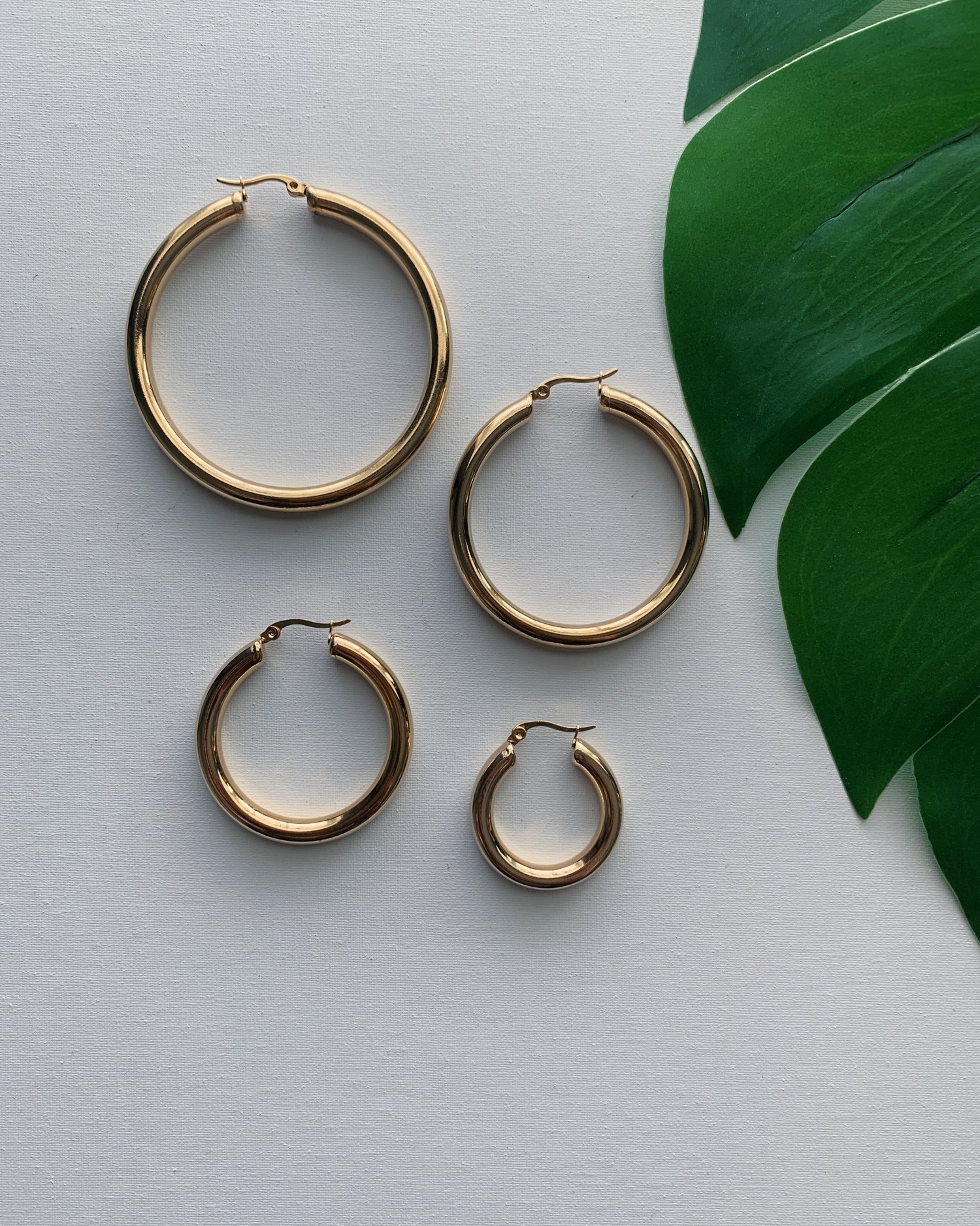 Image of BOOYAH • Hoop earrings