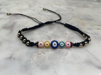 Image 4 of COLORFUL EYE BRACELETS black 
