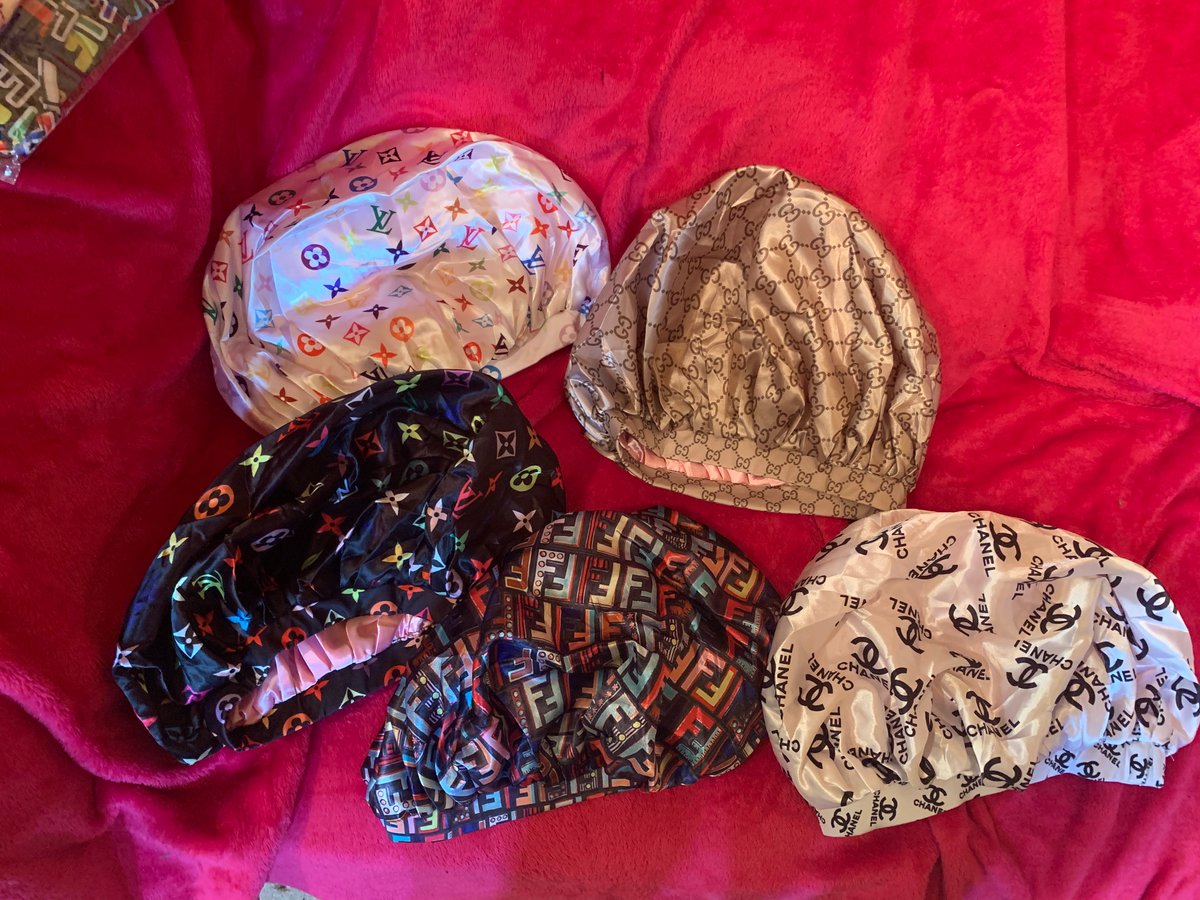 Lv Matching Bonnets And Durags Rainbow