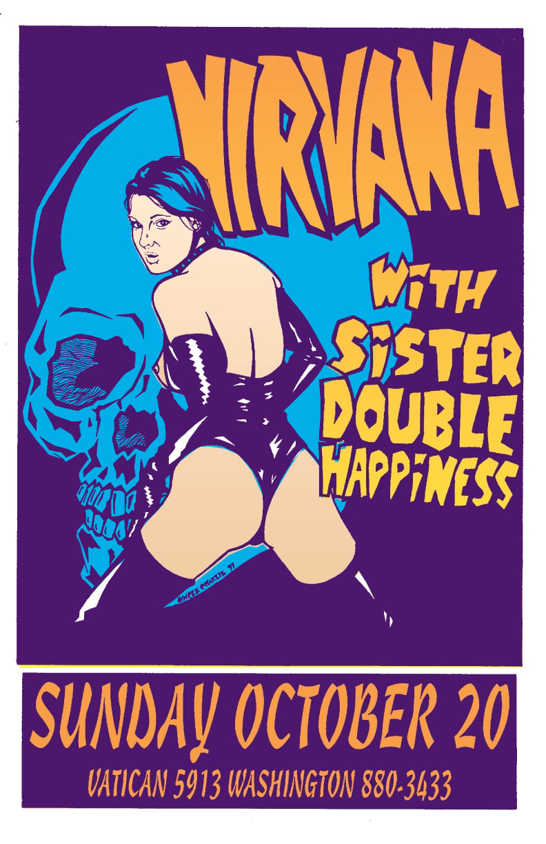 Uncle Charlie Art — Nirvana Houston 91