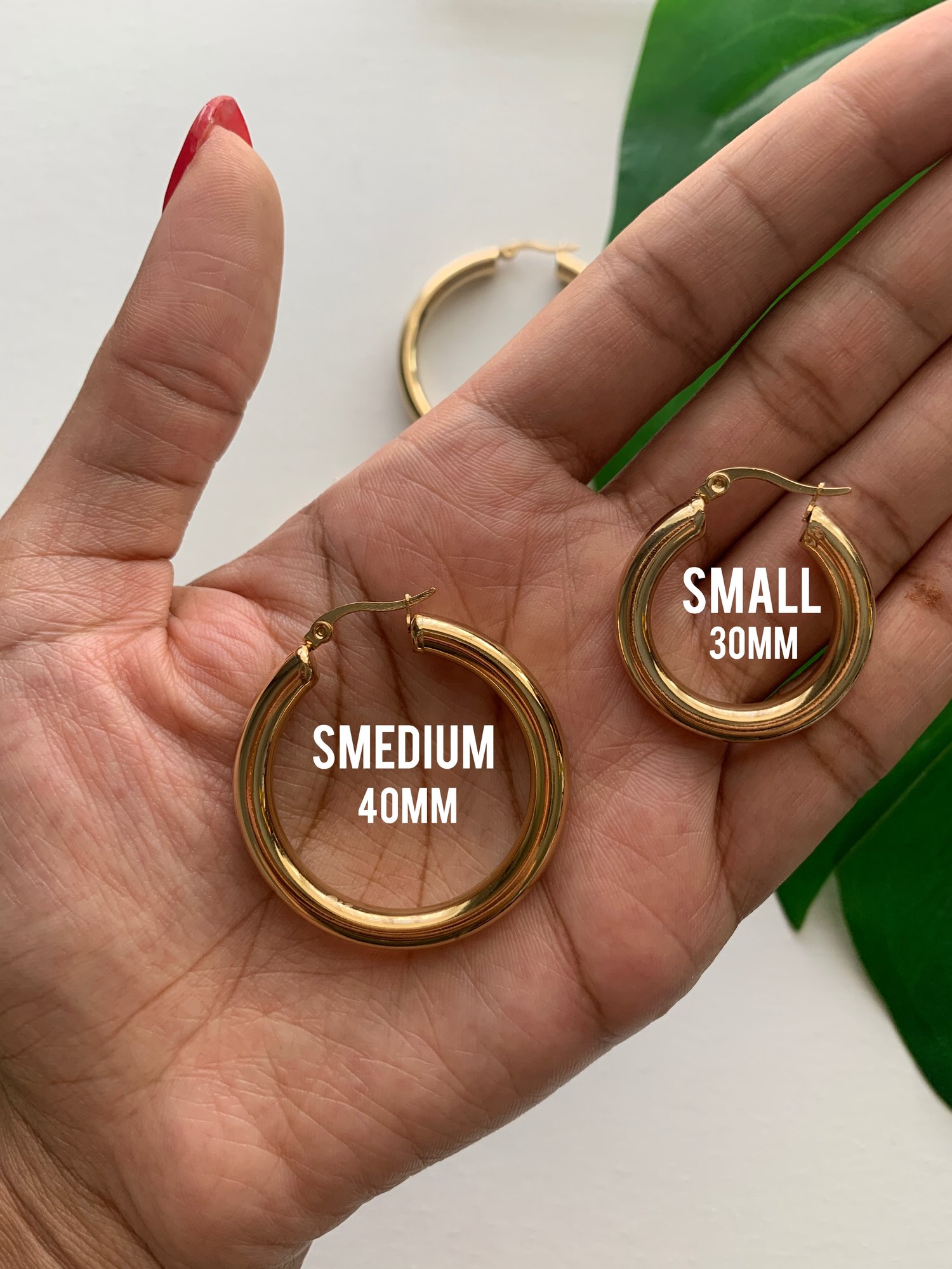 Image of BOOYAH • Hoop earrings