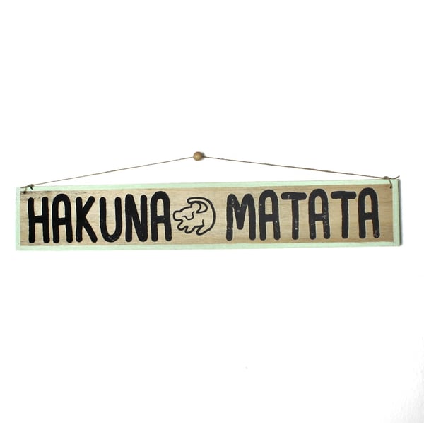 Image of Cartel Hakuna matata