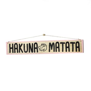 Image of Cartel Hakuna matata
