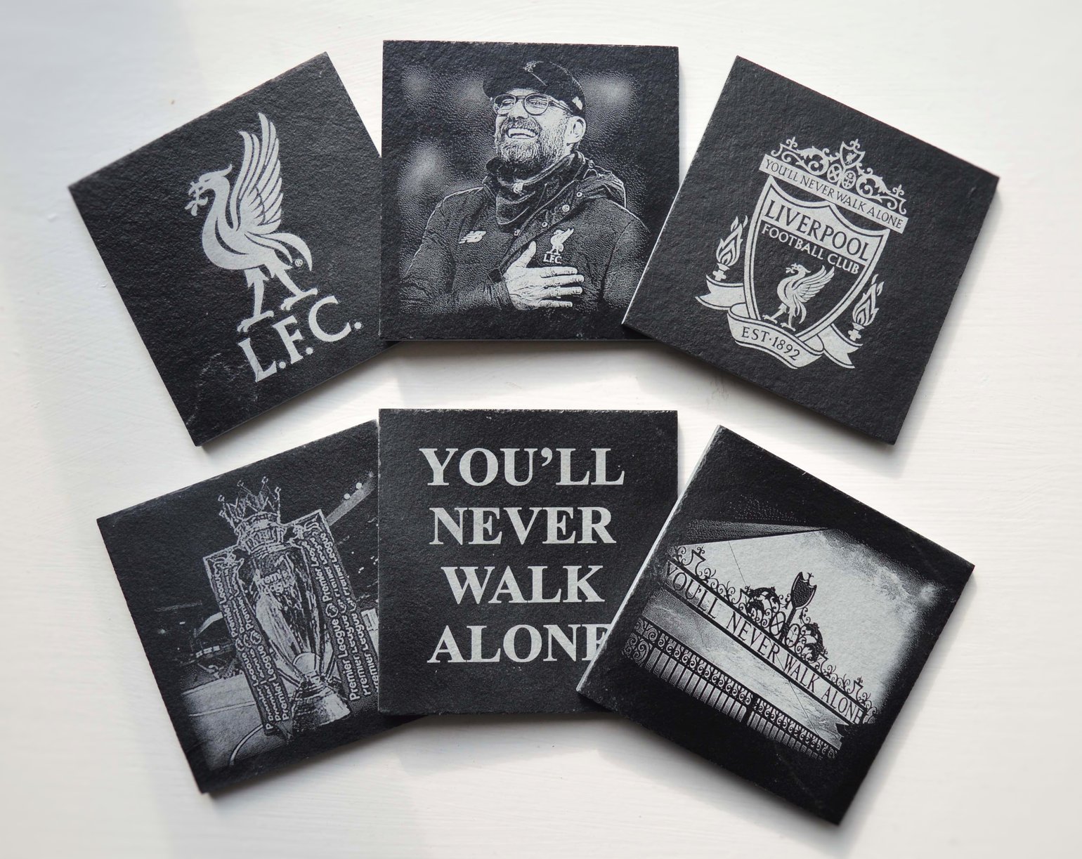 Image of Liverpool F.C. - 6 piece Coaster Set